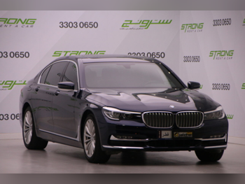 BMW  7-Series  735 Li  2019  Automatic  81,000 Km  4 Cylinder  Rear Wheel Drive (RWD)  Sedan  Dark Blue