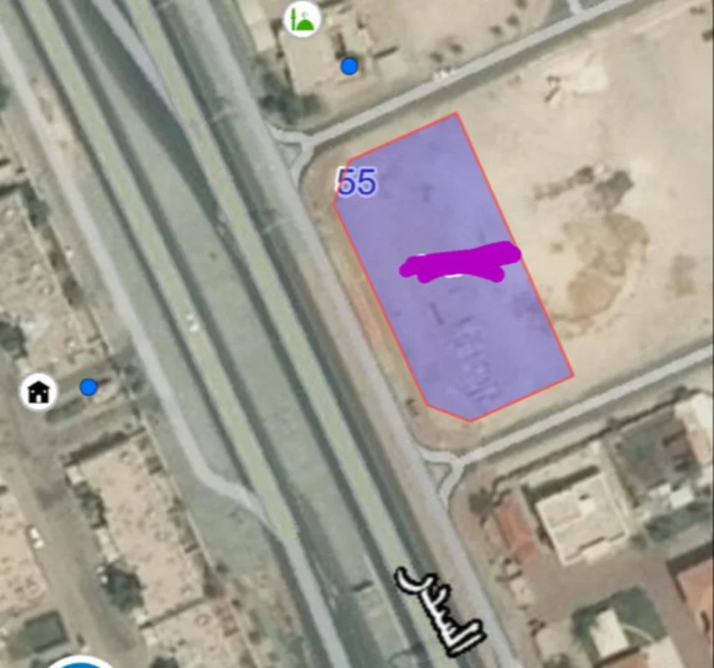 اراضي للبيع في الريان - الوعب -المساحة 2,456 متر مربع