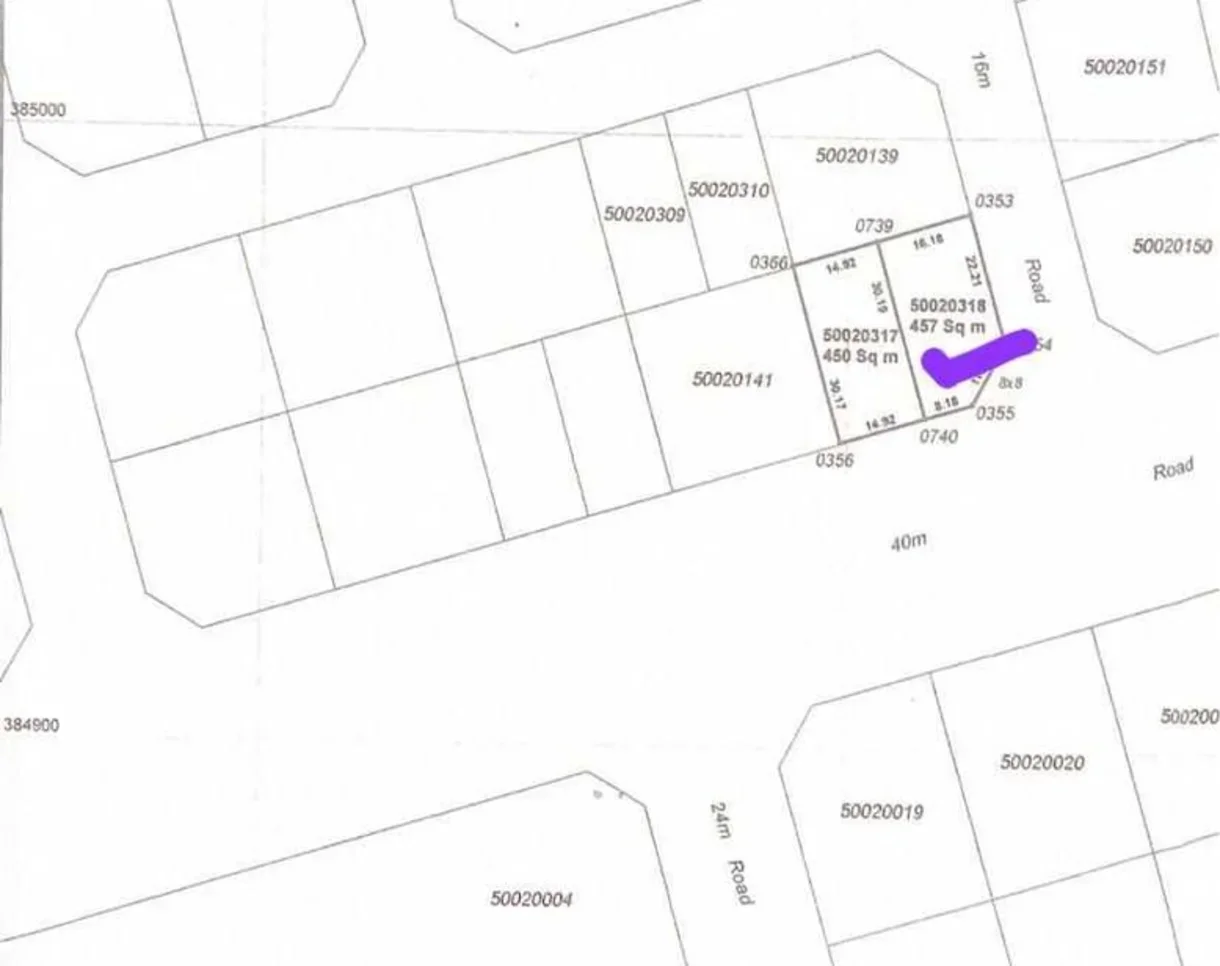 Lands For Sale  in Al Daayen  - Sumaysimah  -Area Size 660 Square Meter