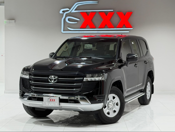 تويوتا  لاند كروزر  جي اكس  2024  اوتوماتيك  49,000 كم  6 سلندر  دفع رباعي  اس يو في  أسود  تحت الضمان
