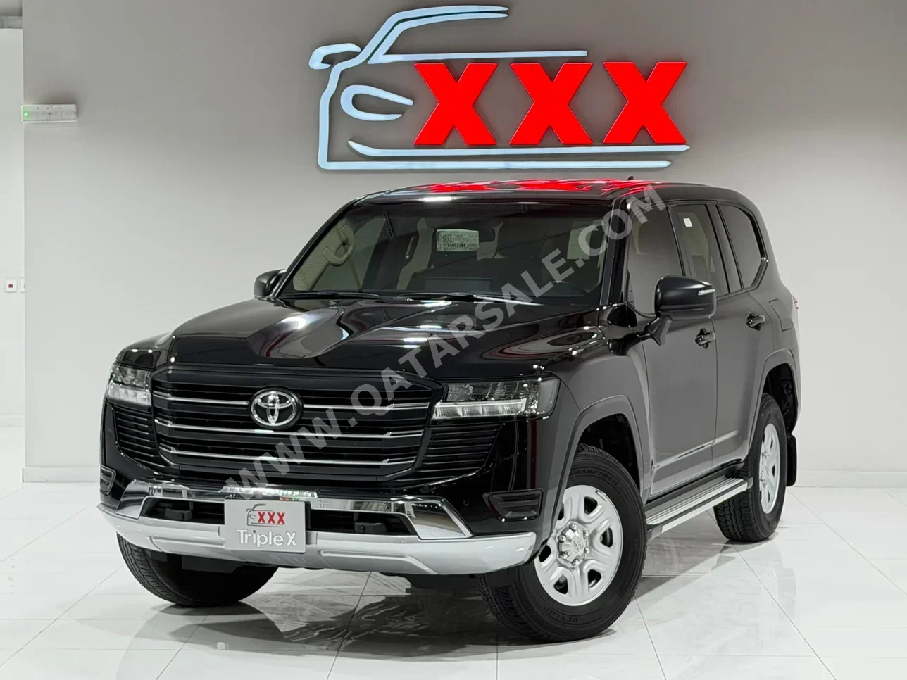 Toyota  Land Cruiser  GX  2024  Automatic  49,000 Km  6 Cylinder  Four Wheel Drive (4WD)  SUV  Black  With Warranty