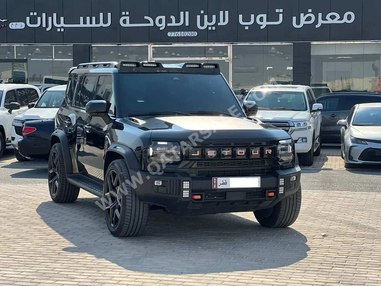 Jetour  T2  Luxury  2025  Automatic  43,000 Km  4 Cylinder  Four Wheel Drive (4WD)  SUV  Black  With Warranty