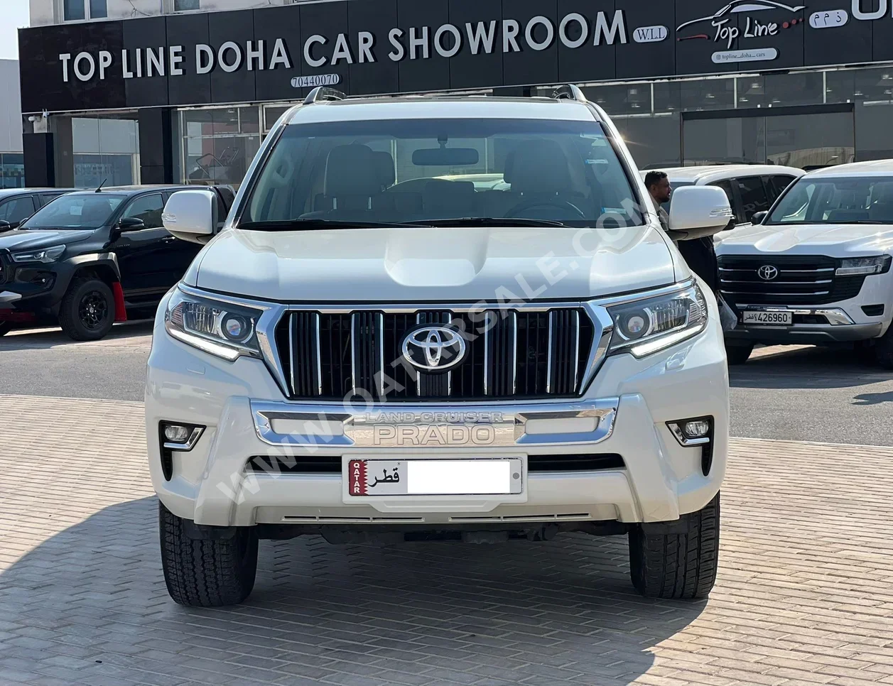 Toyota Prado TXL 2018 Automatic 183,000 Km 6 Cylinder Four Wheel Drive (4WD) SUV White