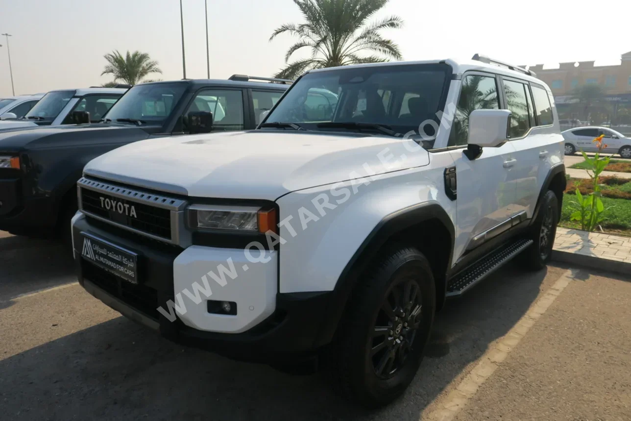 تويوتا برادو 2024 اوتوماتيك 0 كم 4 سلندر دفع رباعي اس يو في أسود تحت الضمان