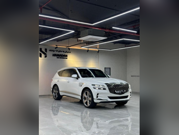 جينيسيس  جي في 80  2023  اوتوماتيك  56,000 كم  6 سلندر  دفع رباعي  اس يو في  أبيض  تحت الضمان