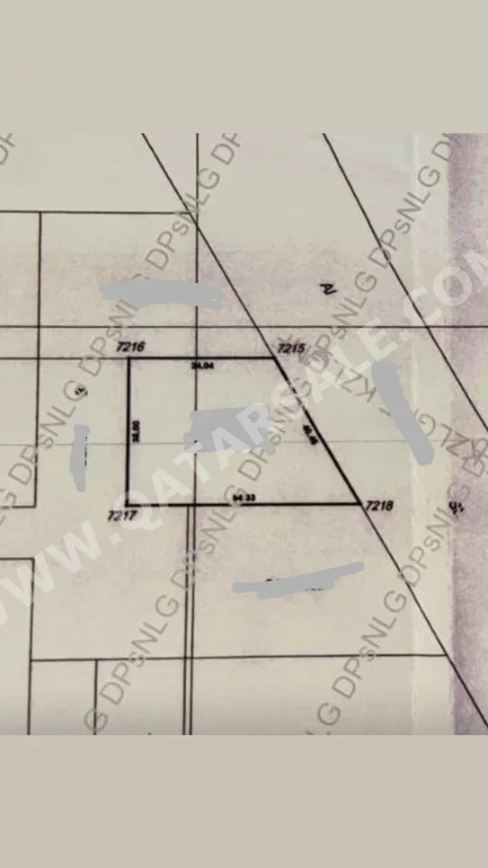 اراضي للبيع في الدوحة - الدفنة -المساحة 1,546 متر مربع