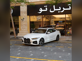 BMW  4-Series  420 I  2024  Automatic  500 Km  4 Cylinder  Rear Wheel Drive (RWD)  Coupe / Sport  White  With Warranty
