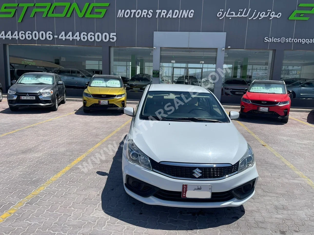 Suzuki  Ciaz  2023  Automatic  93,000 Km  4 Cylinder  Four Wheel Drive (4WD)  SUV  White  With Warranty