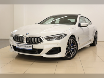 BMW  8-Series  840i Gran Coupe  2024  Automatic  4,000 Km  6 Cylinder  Rear Wheel Drive (RWD)  Sedan  White  With Warranty