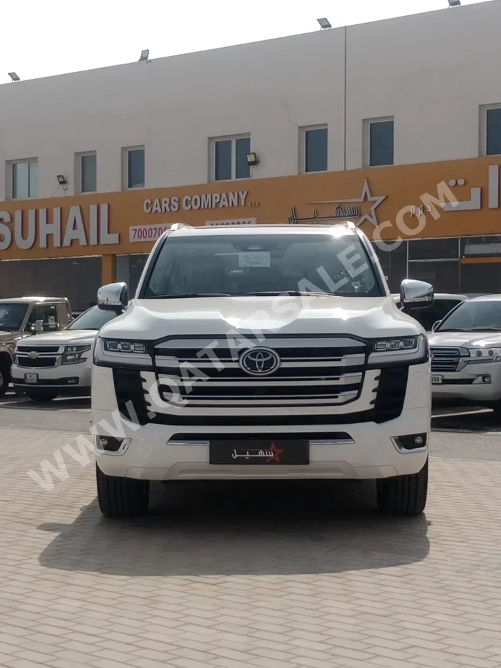 Toyota Land Cruiser VXR Twin Turbo 2025 Automatic 0 Km 6 Cylinder Four Wheel Drive (4WD) SUV White With Warranty