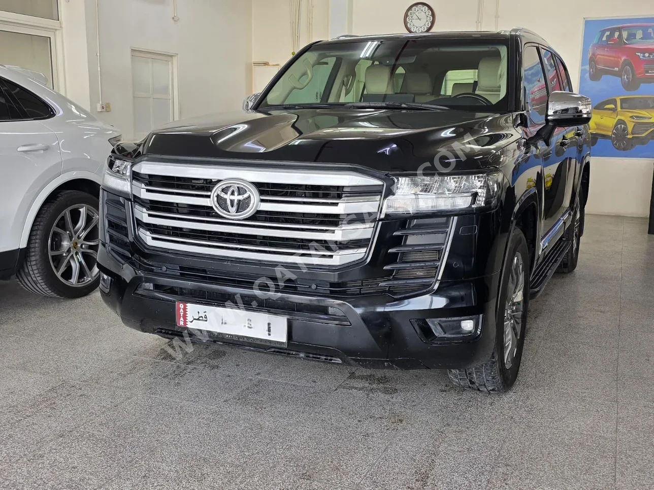 تويوتا لاند كروزر جي اكس ار توين توربو 2024 اوتوماتيك 10,000 كم 6 سلندر دفع رباعي اس يو في أسود