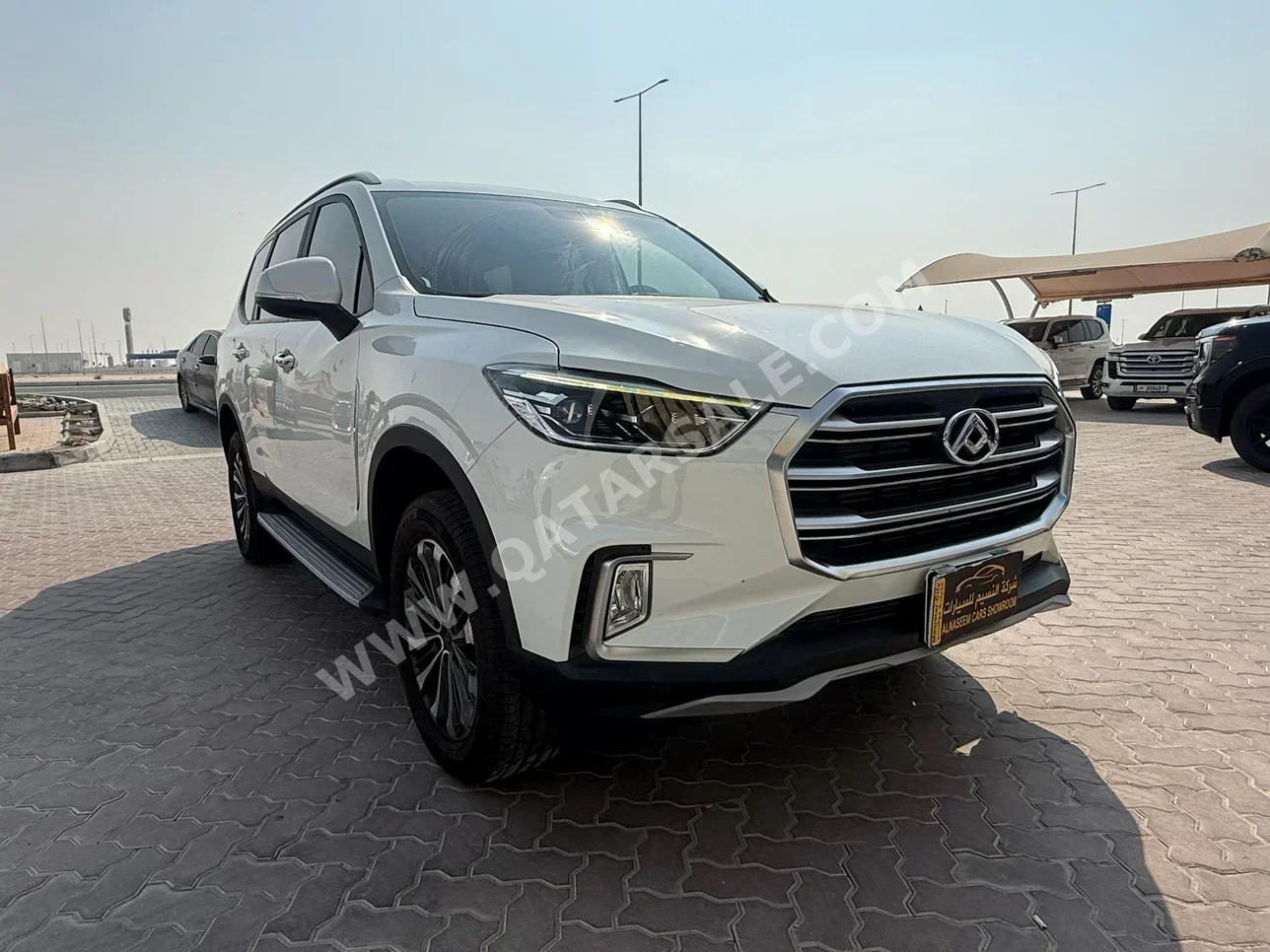 Maxus D 90 2022 Automatic 30,000 Km 4 Cylinder Four Wheel Drive (4WD) SUV White With Warranty