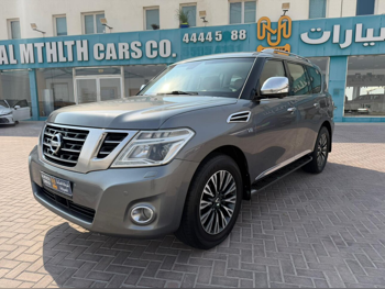 Nissan  Patrol  Platinum  2016  Automatic  240,000 Km  8 Cylinder  Four Wheel Drive (4WD)  SUV  Gray