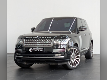 Land Rover  Range Rover  Vogue  Autobiography  2016  Automatic  132,000 Km  8 Cylinder  Four Wheel Drive (4WD)  SUV  Black