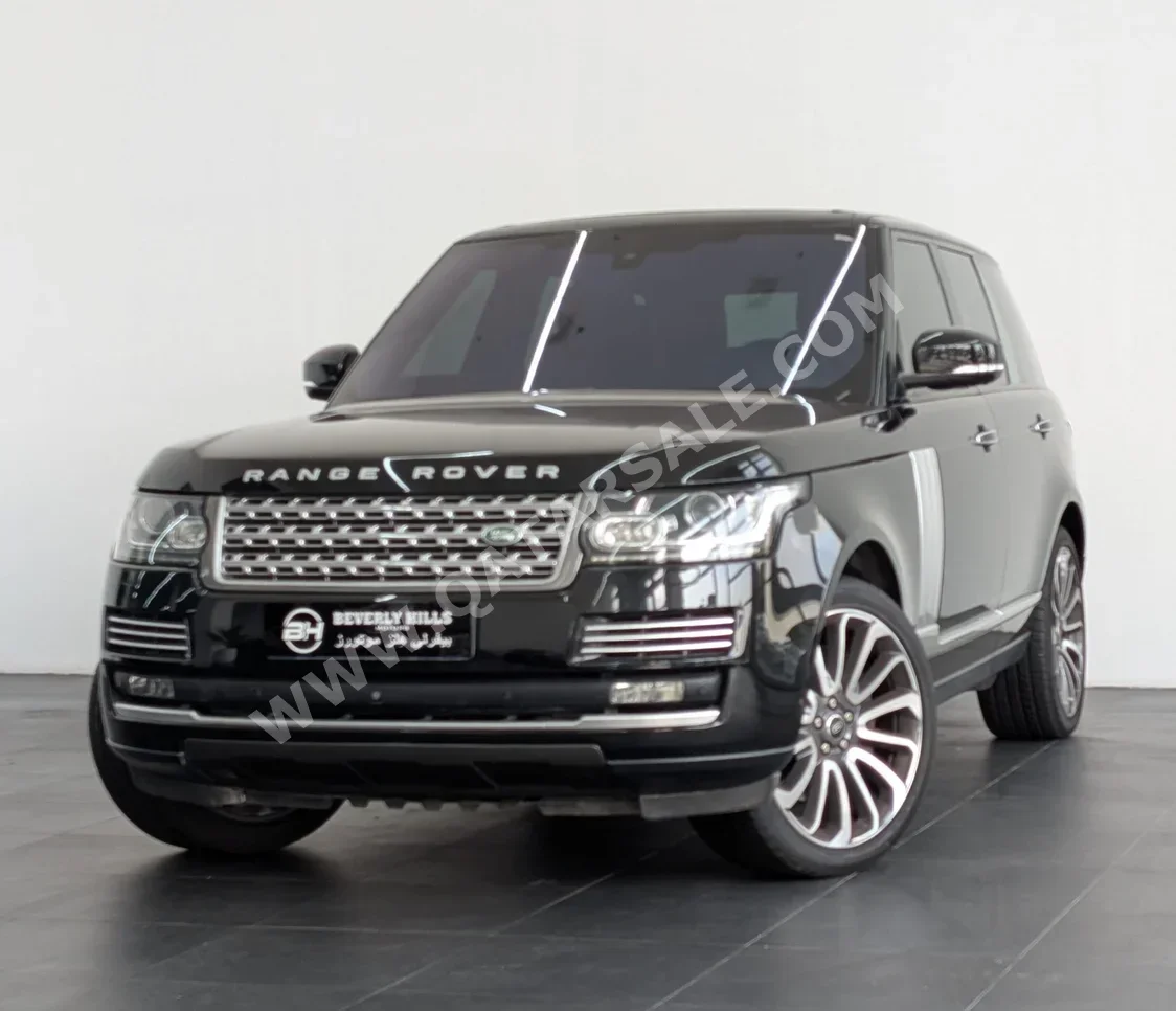 Land Rover  Range Rover  Vogue  Autobiography  2016  Automatic  132,000 Km  8 Cylinder  Four Wheel Drive (4WD)  SUV  Black