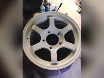 رنقات العجلات لكزس  صلب \  16 بوصة  4  5
