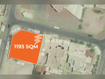 Lands For Sale  in Al Rayyan  - Abu Hamour  -Area Size 1,193 Square Meter