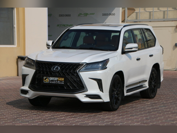 لكزس  ال اكس  570 اس بلاك ايديشن  2019  اوتوماتيك  98,000 كم  8 سلندر  دفع رباعي  اس يو في  أبيض