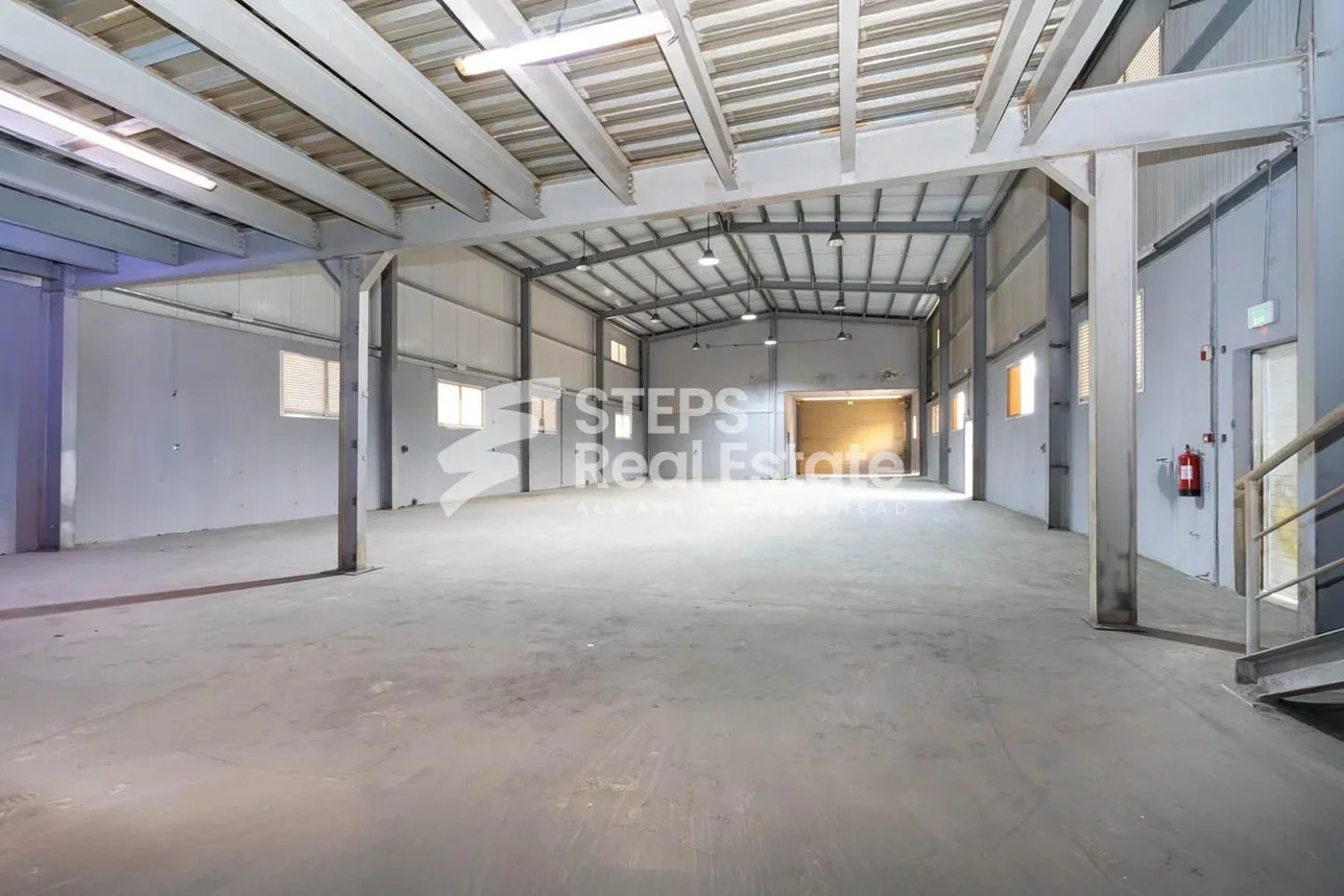 Warehouses & Stores - Al Wakrah  - Wadi Aba Seleel  -Area Size: 1000 Square Meter