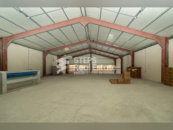 Warehouses & Stores - Al Rayyan  - Industrial Area  -Area Size: 1000 Square Meter