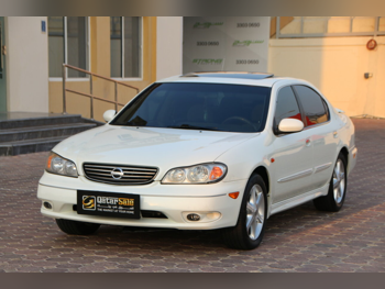 نيسان ماكسيما 2004 اوتوماتيك 73,000 كم 6 سلندر دفع خلفي سيدان أبيض