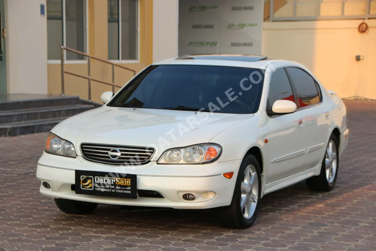 نيسان  ماكسيما  2004  اوتوماتيك  73,000 كم  6 سلندر  دفع خلفي  سيدان  أبيض