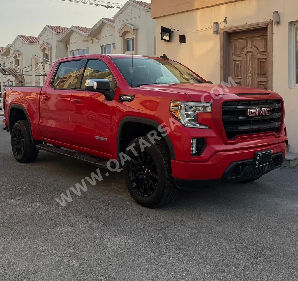 جي ام سي سييرا اليفيشن 2019 اوتوماتيك 130,000 كم 8 سلندر دفع رباعي بيكب أحمر