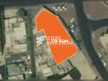 Lands For Sale  in Doha  - Umm Ghuwailina  -Area Size 725 Square Meter