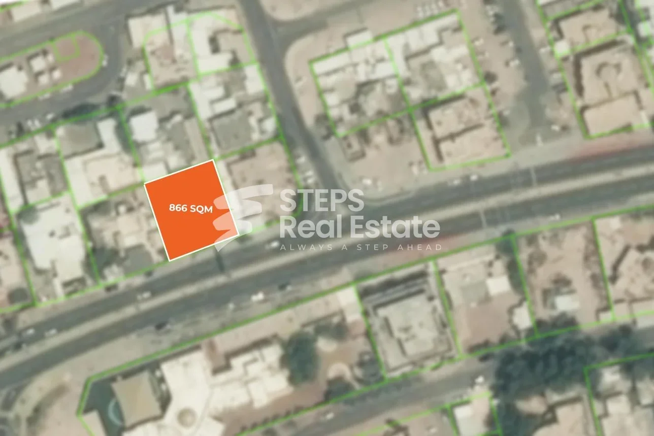 Lands For Sale in Al Rayyan - Al Luqta -Area Size 866 Square Meter