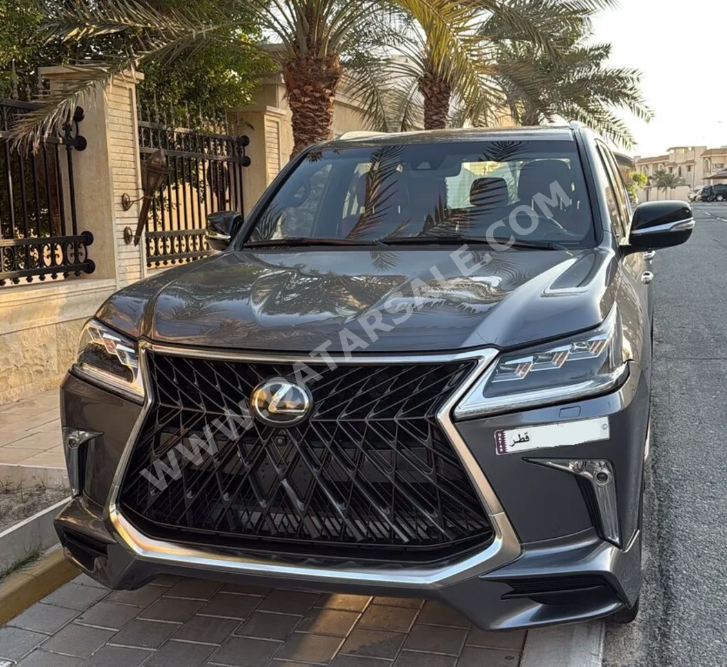 Lexus LX 570 S 2018 Automatic 165,000 Km 8 Cylinder Four Wheel Drive (4WD) SUV Gray