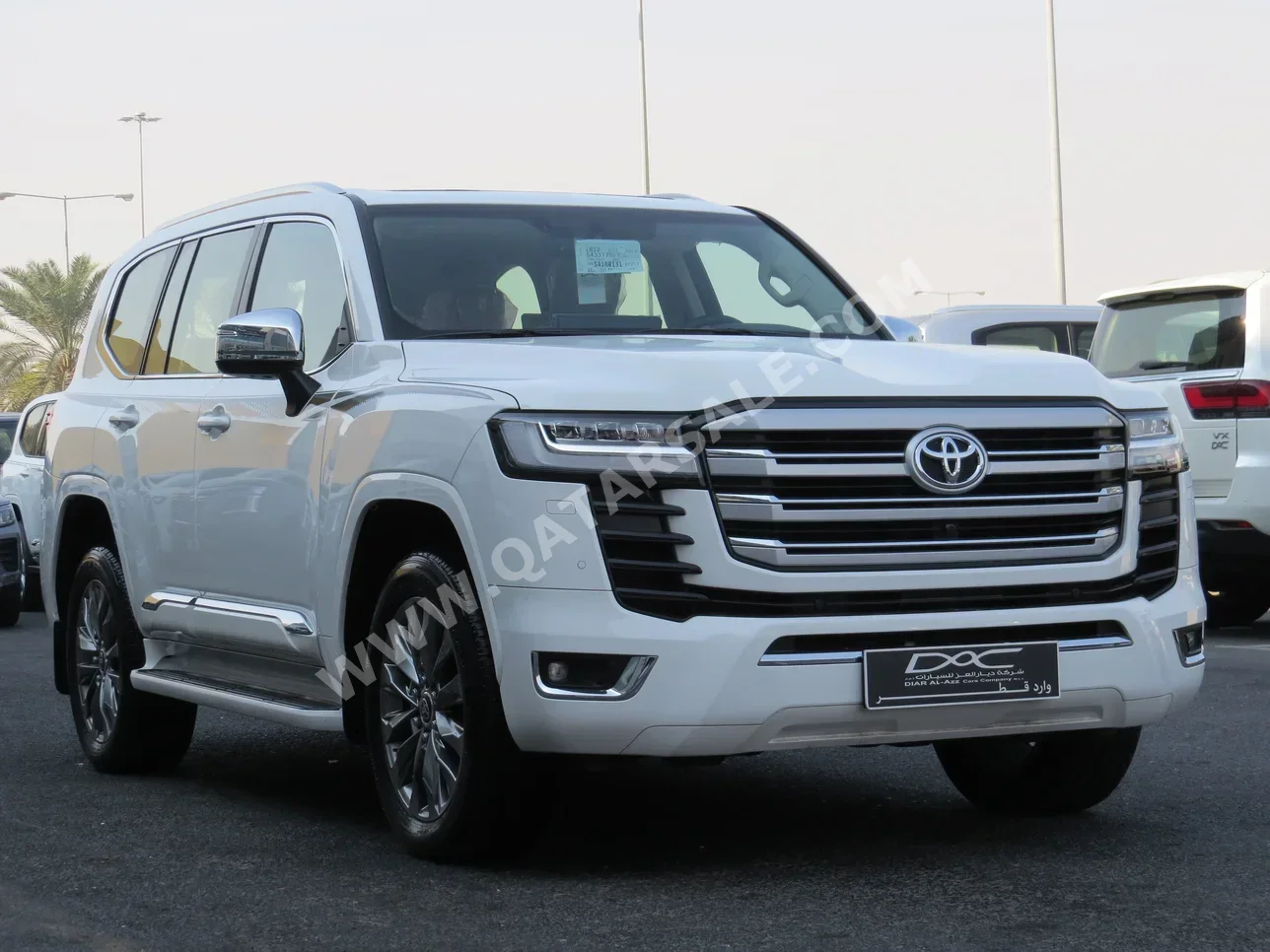 Toyota  Land Cruiser  VX Twin Turbo  2025  Automatic  9,000 Km  6 Cylinder  Four Wheel Drive (4WD)  SUV  White  With Warranty