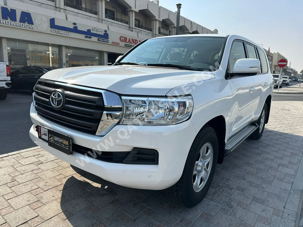 تويوتا لاند كروزر جي اكس 2020 اوتوماتيك 163,000 كم 6 سلندر دفع رباعي اس يو في أبيض