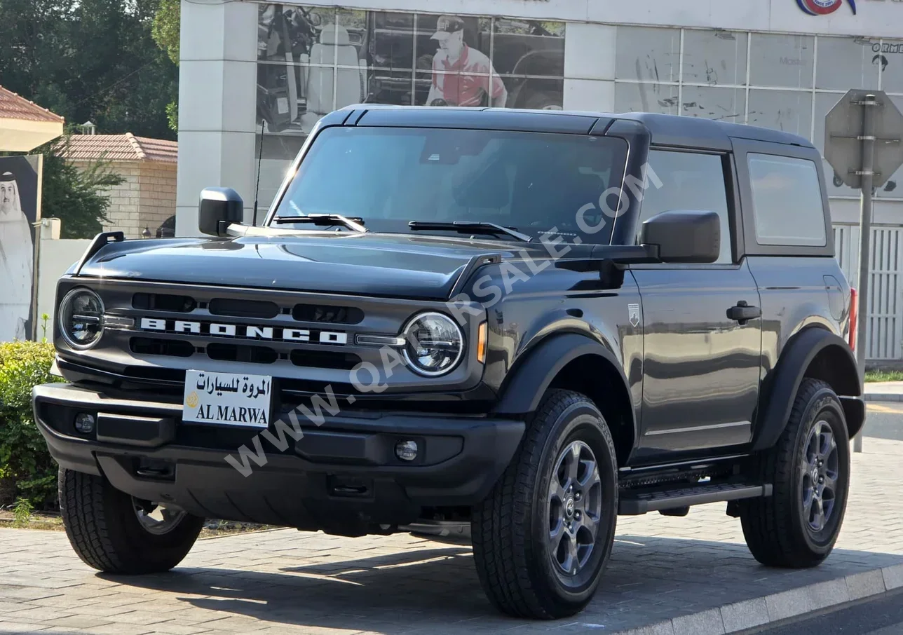 Ford  Bronco  Big Bend  2024  Automatic  18,000 Km  4 Cylinder  Four Wheel Drive (4WD)  SUV  Black  With Warranty
