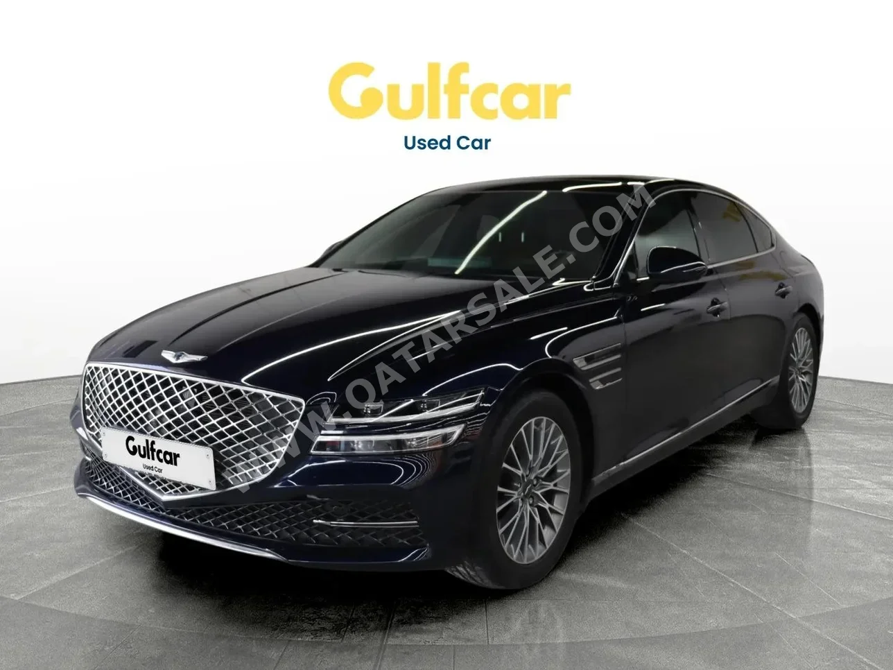 Genesis G80 2024 Automatic 45,216 Km 4 Cylinder All Wheel Drive (AWD) Sedan Blue With Warranty