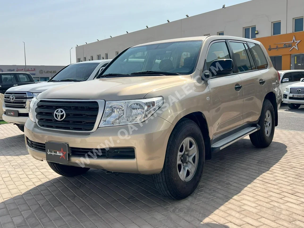 Toyota  Land Cruiser  G  2008  Automatic  456,000 Km  6 Cylinder  Four Wheel Drive (4WD)  SUV  Gold