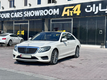 Mercedes-Benz  S-Class  500  2015  Automatic  107,000 Km  8 Cylinder  Rear Wheel Drive (RWD)  Sedan  White