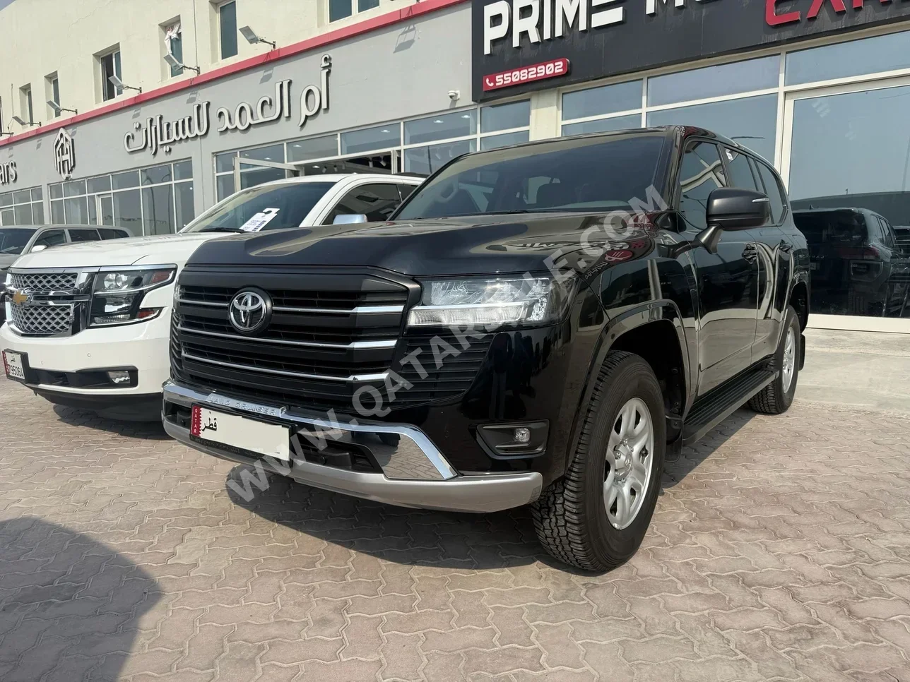 Toyota  Land Cruiser  GX  2024  Automatic  51,000 Km  6 Cylinder  Four Wheel Drive (4WD)  SUV  Black  With Warranty
