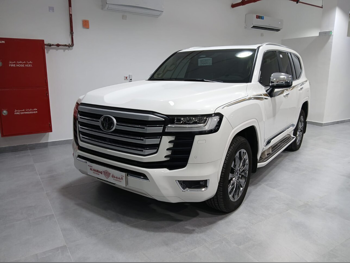 تويوتا لاند كروزر في اكس ار توين توربو 2025 اوتوماتيك 2,800 كم 6 سلندر دفع رباعي اس يو في أبيض تحت الضمان