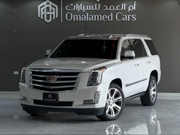 كاديلاك اسكيليد بريميم 2016 اوتوماتيك 125,000 كم 8 سلندر دفع كلي مستمر اس يو في أبيض
