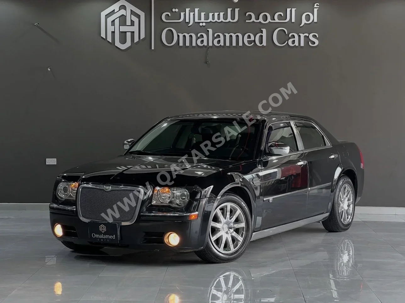 كرايسلر 300C 2009 اوتوماتيك 55,000 كم 8 سلندر دفع خلفي سيدان أسود