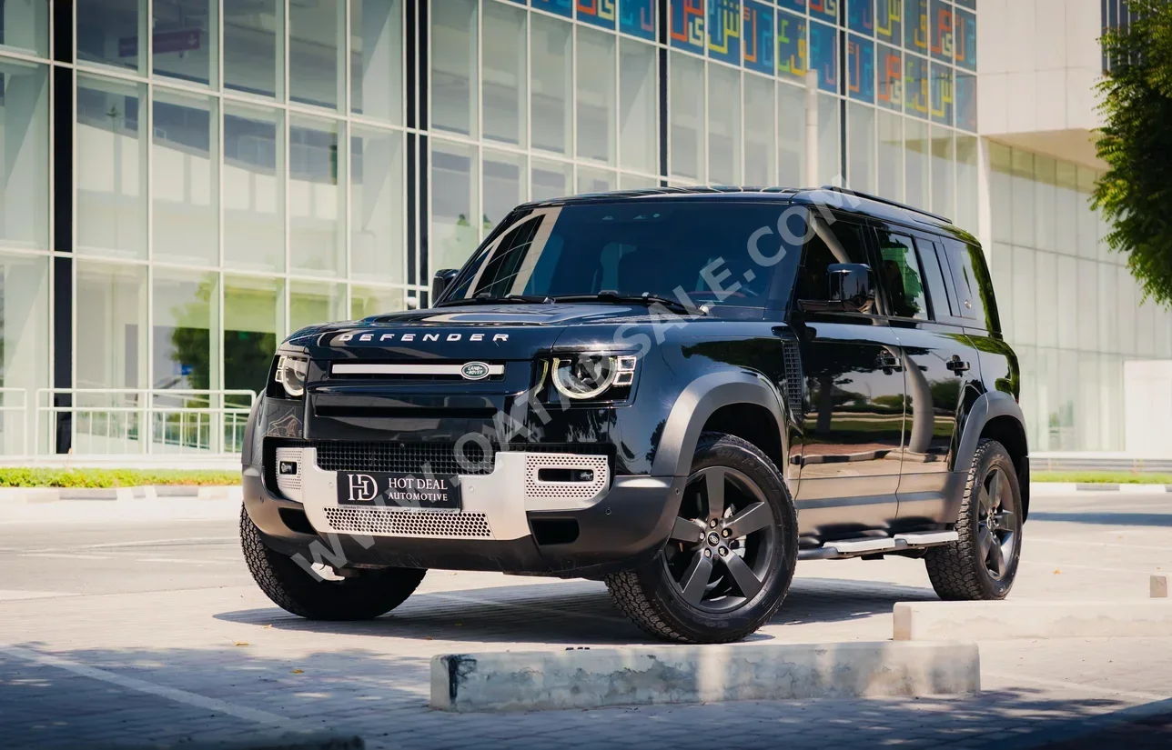 Land Rover  Defender  110  2023  Automatic  49,000 Km  4 Cylinder  Four Wheel Drive (4WD)  SUV  Black  With Warranty