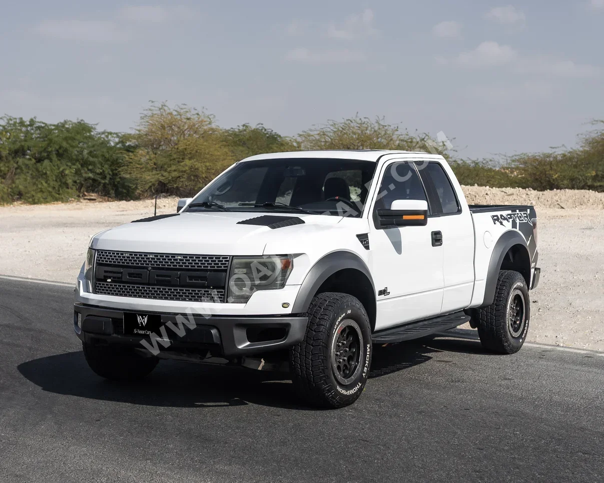 Ford Raptor 2014 Automatic 187,000 Km 6 Cylinder Four Wheel Drive (4WD) Pick Up White