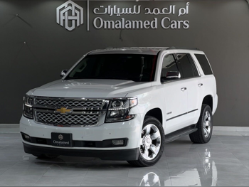 شفروليه تاهو ال تي 2019 اوتوماتيك 219,000 كم 8 سلندر دفع رباعي اس يو في أبيض