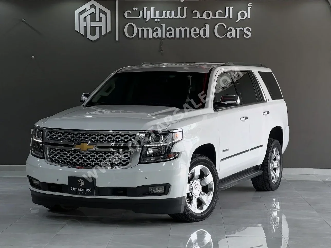 Chevrolet Tahoe LT 2019 Automatic 219,000 Km 8 Cylinder Four Wheel Drive (4WD) SUV White