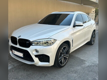 بي ام دبليو  الفئة - اكس  اكس 6 ام  2015  اوتوماتيك  90,000 كم  8 سلندر  دفع رباعي  اس يو في  أبيض