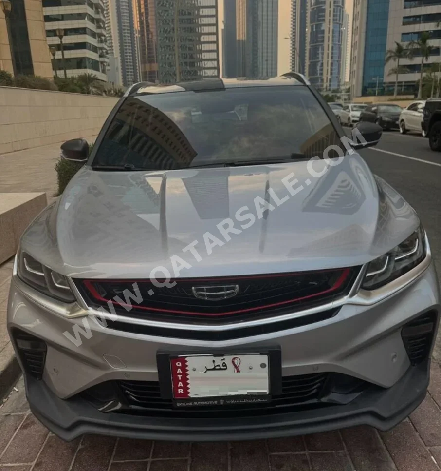 Geely  Coolray  Sport Limited  2023  Automatic  43,000 Km  3 Cylinder  Front Wheel Drive (FWD)  SUV  Silver  With Warranty