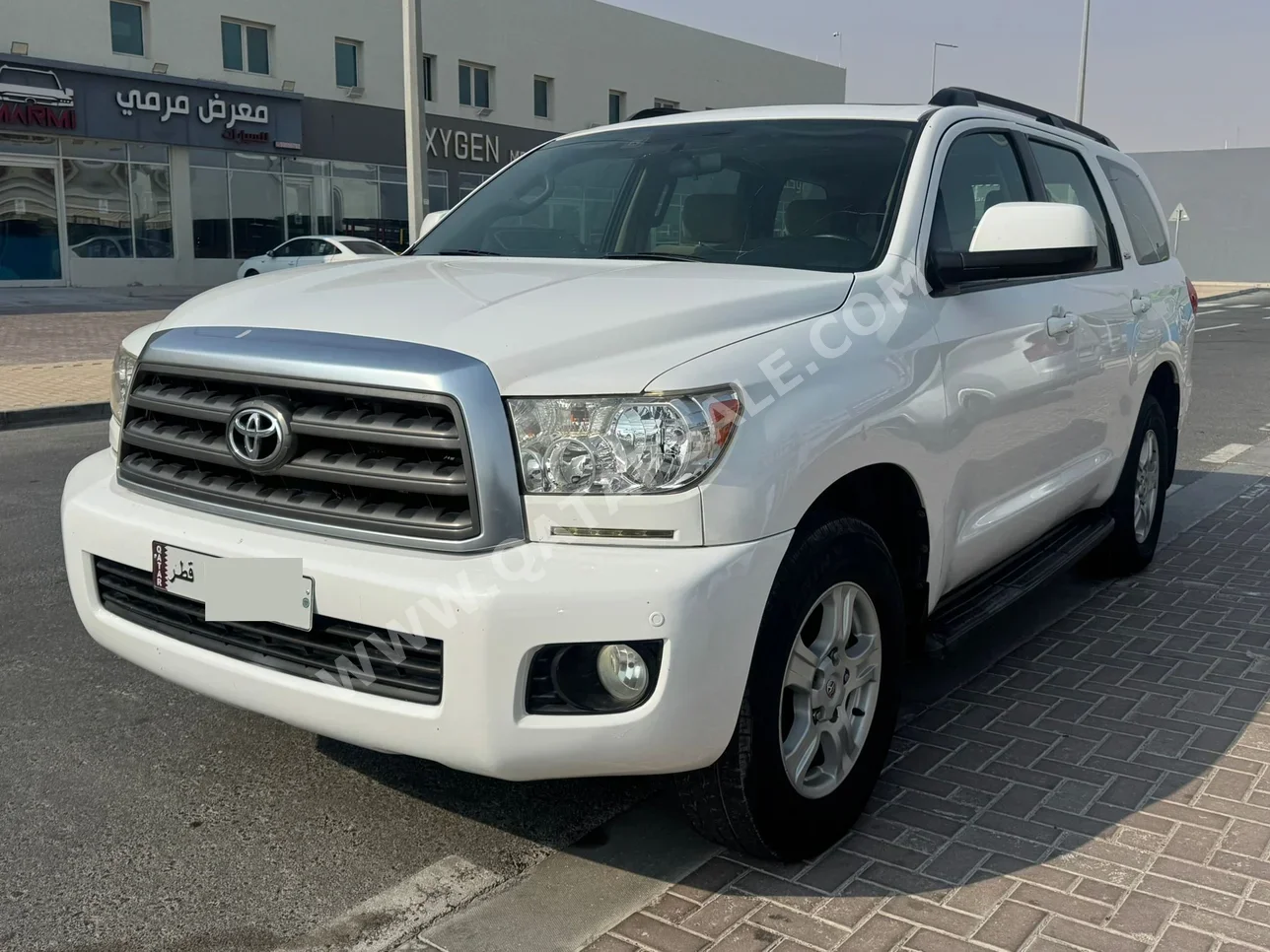 تويوتا سكويا اس ار 5 2013 اوتوماتيك 434,000 كم 8 سلندر دفع رباعي اس يو في أبيض