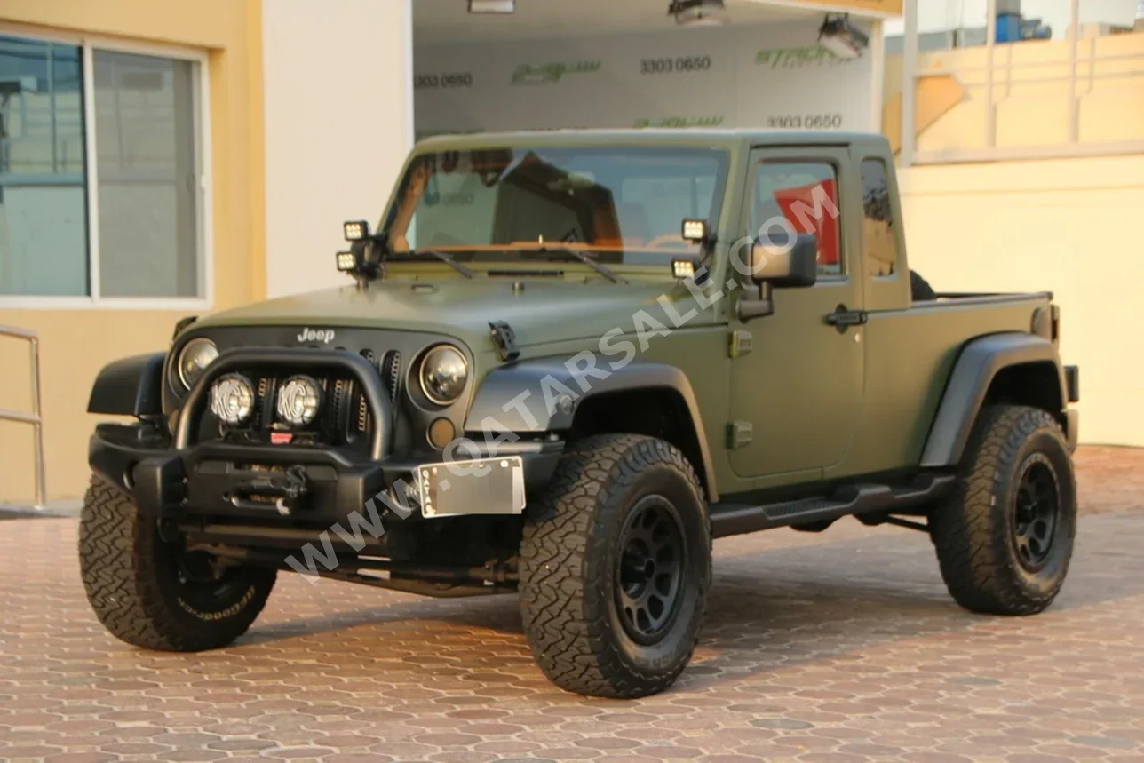 Jeep  Wrangler  Sahara  2012  Automatic  78,000 Km  6 Cylinder  Four Wheel Drive (4WD)  SUV  Green