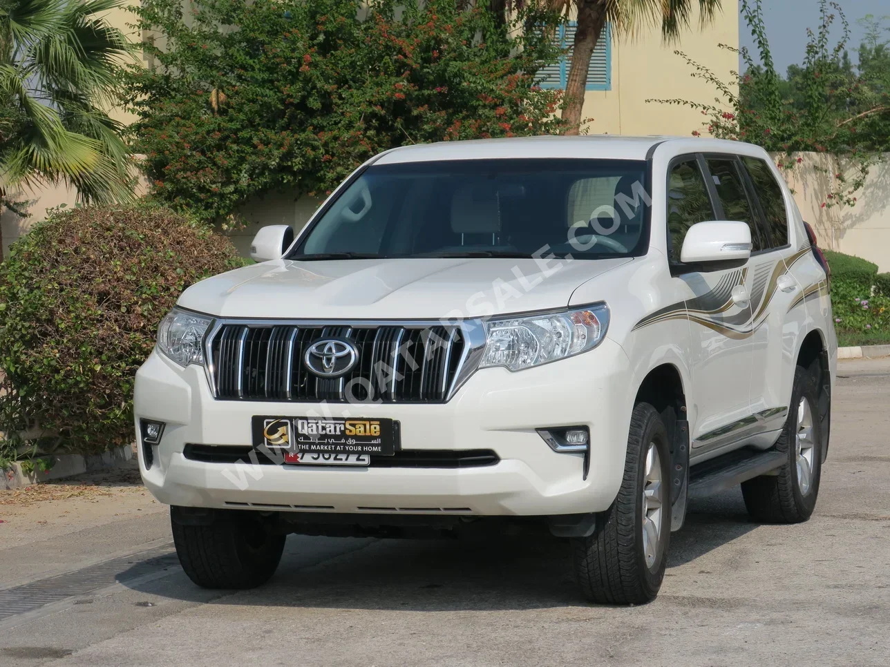Toyota Prado TXL 2018 Automatic 131,000 Km 4 Cylinder Four Wheel Drive (4WD) SUV White