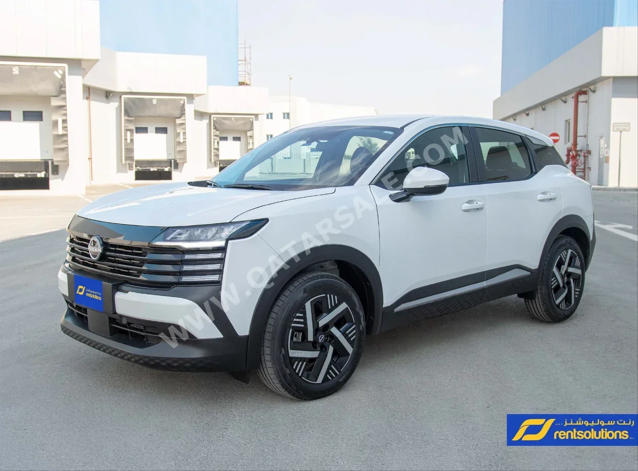 Nissan  Kicks  4 Cylinder  SUV 2x4  White  2025